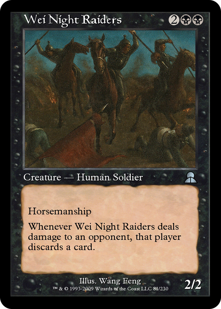 Wei Night Raiders (ME3-081) - Masters Edition III Foil