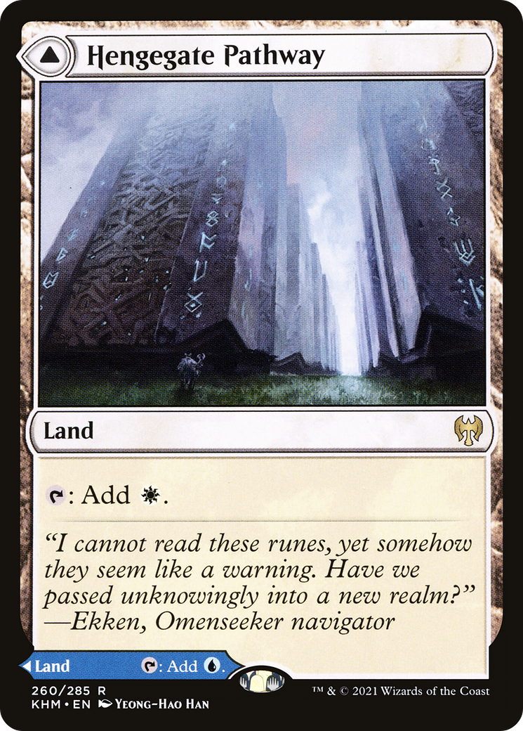 Hengegate Pathway // Mistgate Pathway  (KHM-260) - Kaldheim
