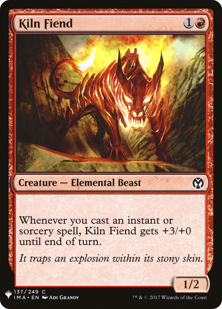 Kiln Fiend (LIST-IMA-137) - The List