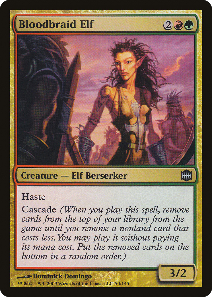 Bloodbraid Elf (ARB-050) - Alara Reborn Foil