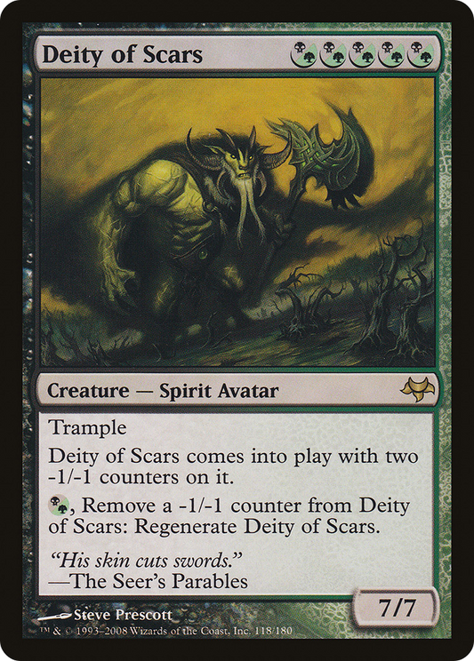 Deity of Scars (EVE-118) - Eventide Foil