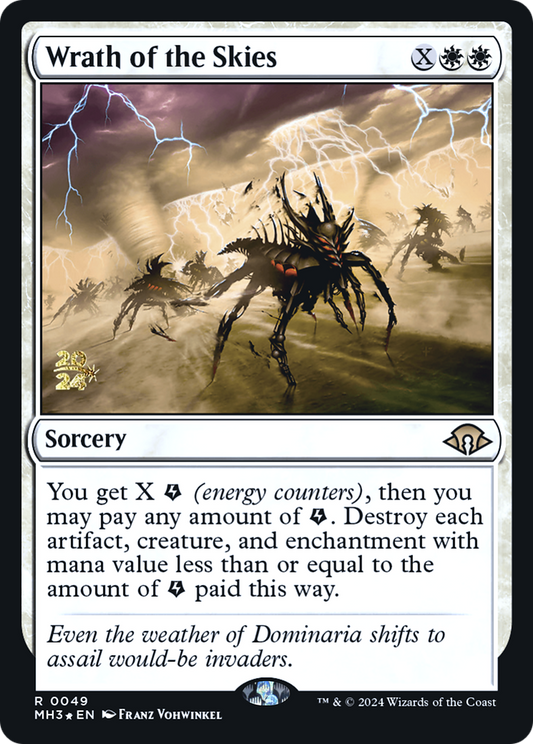 Wrath of the Skies (PMH3-49S) - Modern Horizons 3 Promos Foil