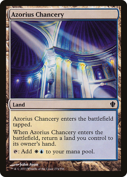 Azorius Chancery (C13-274) - Commander 2013