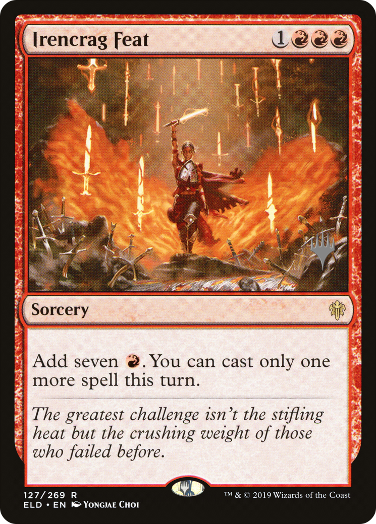 Irencrag Feat (PPELD-127) - Throne of Eldraine Promos (Promo Pack)