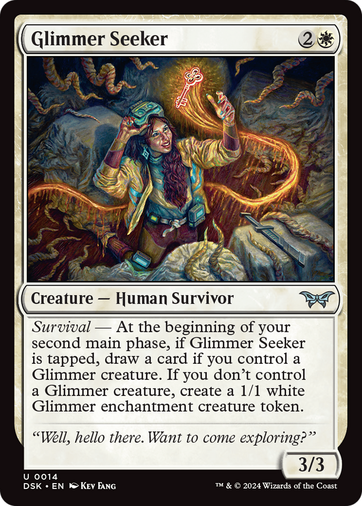 Glimmer Seeker (DSK-014) - Duskmourn: House of Horror Foil