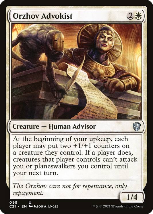 Orzhov Advokist (C21-099) - Commander 2021