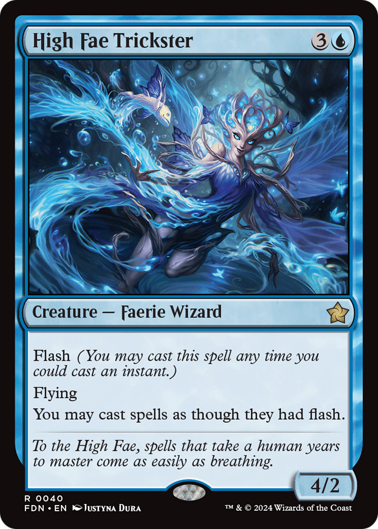 High Fae Trickster (FDN-040) - Foundations Foil