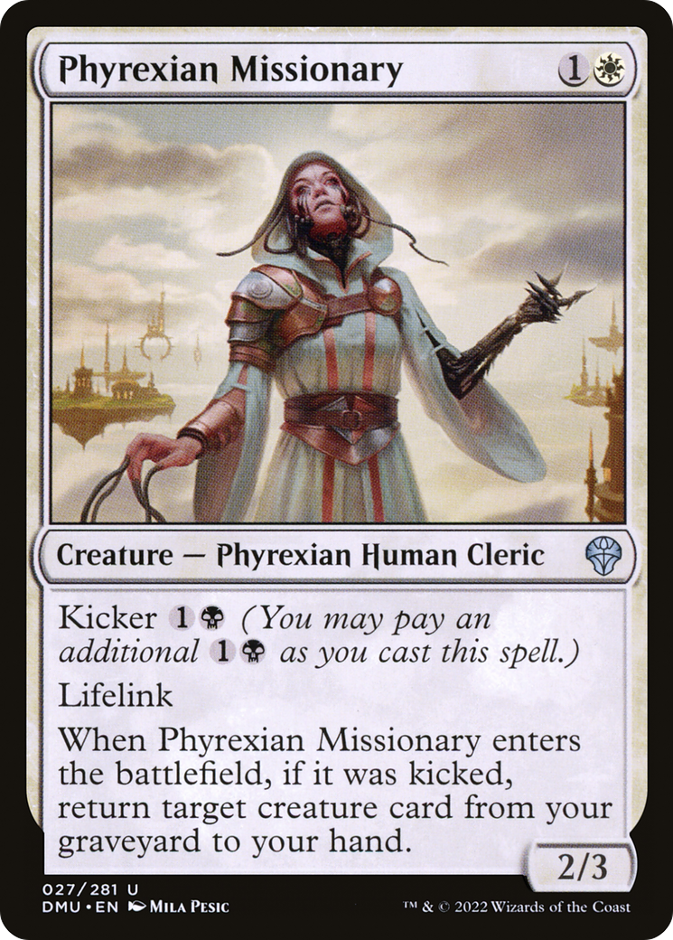 Phyrexian Missionary (DMU-027) - Dominaria United