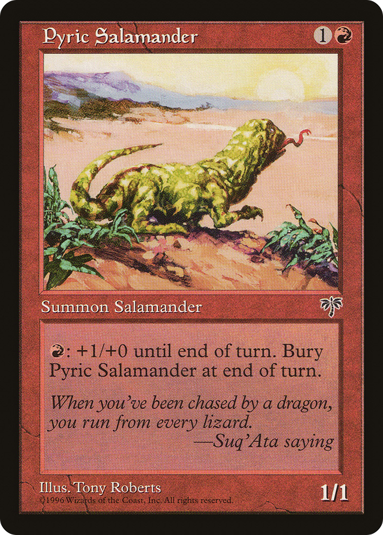 Pyric Salamander (MIR-187) - Mirage