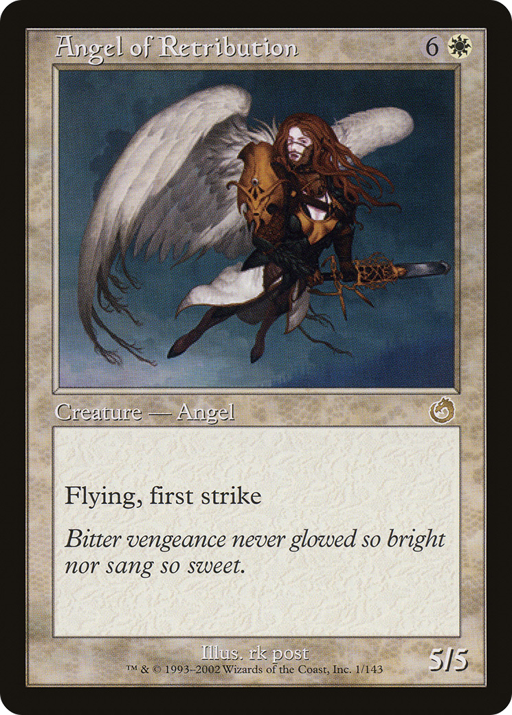 Angel of Retribution (TOR-001) - Torment Foil