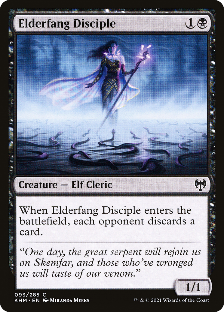 Elderfang Disciple  (KHM-093) - Kaldheim