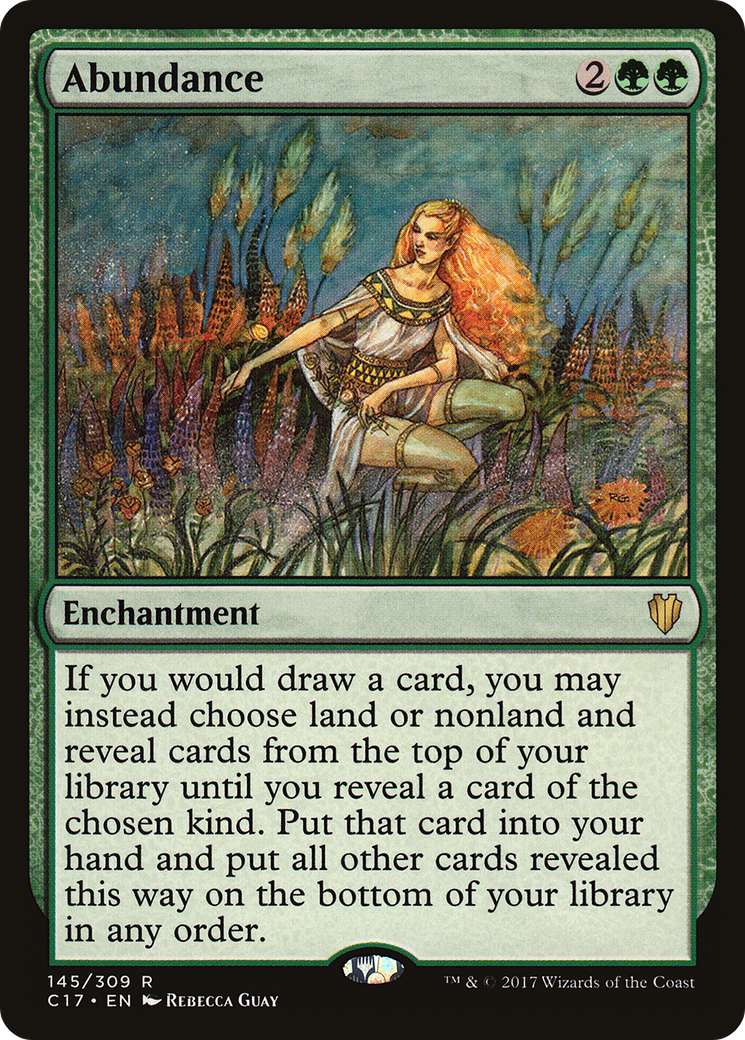 Abundance (C17-145) - Commander 2017