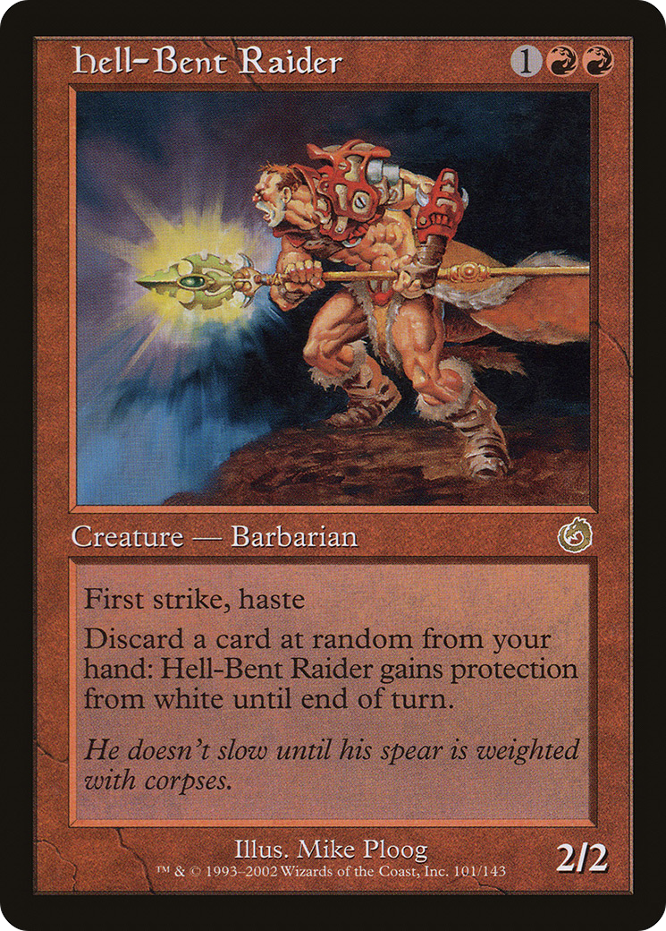 Hell-Bent Raider (TOR-101) - Torment Foil