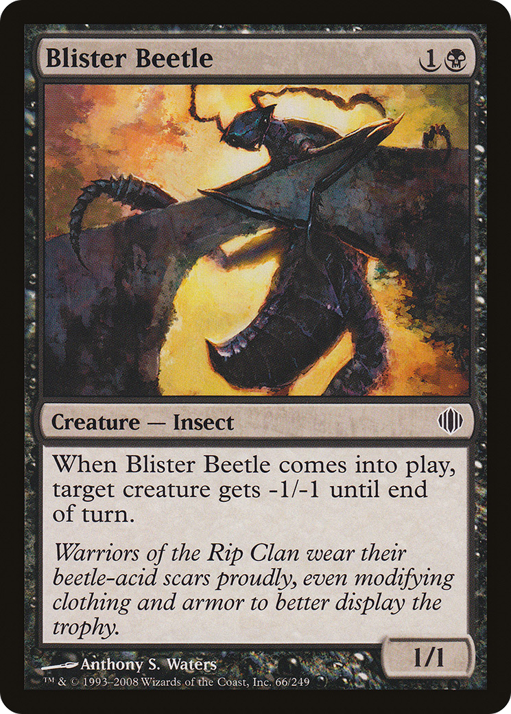 Blister Beetle (ALA-066) - Shards of Alara