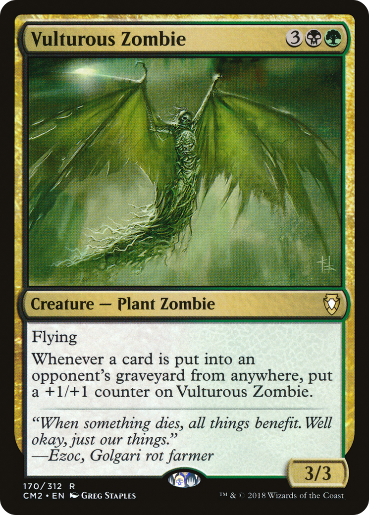 Vulturous Zombie (CM2-170) - Commander Anthology Volume II