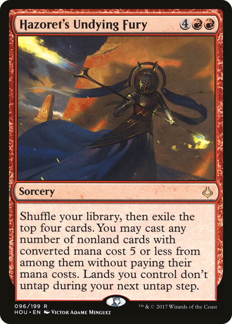 Hazoret's Undying Fury (HOU-096) - Hour of Devastation