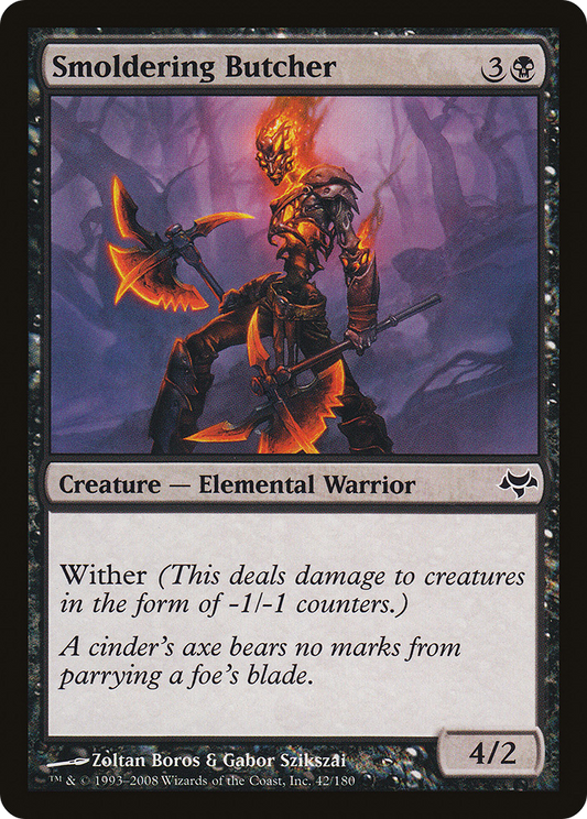 Smoldering Butcher (EVE-042) - Eventide Foil