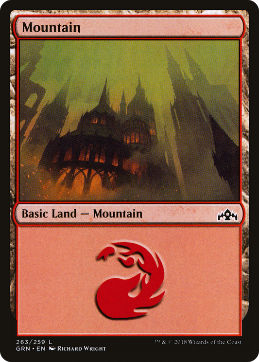 Mountain (GRN-263) - Guilds of Ravnica