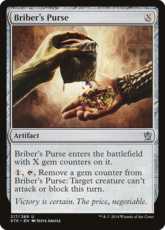 Briber's Purse (KTK-217) - Khans of Tarkir Foil