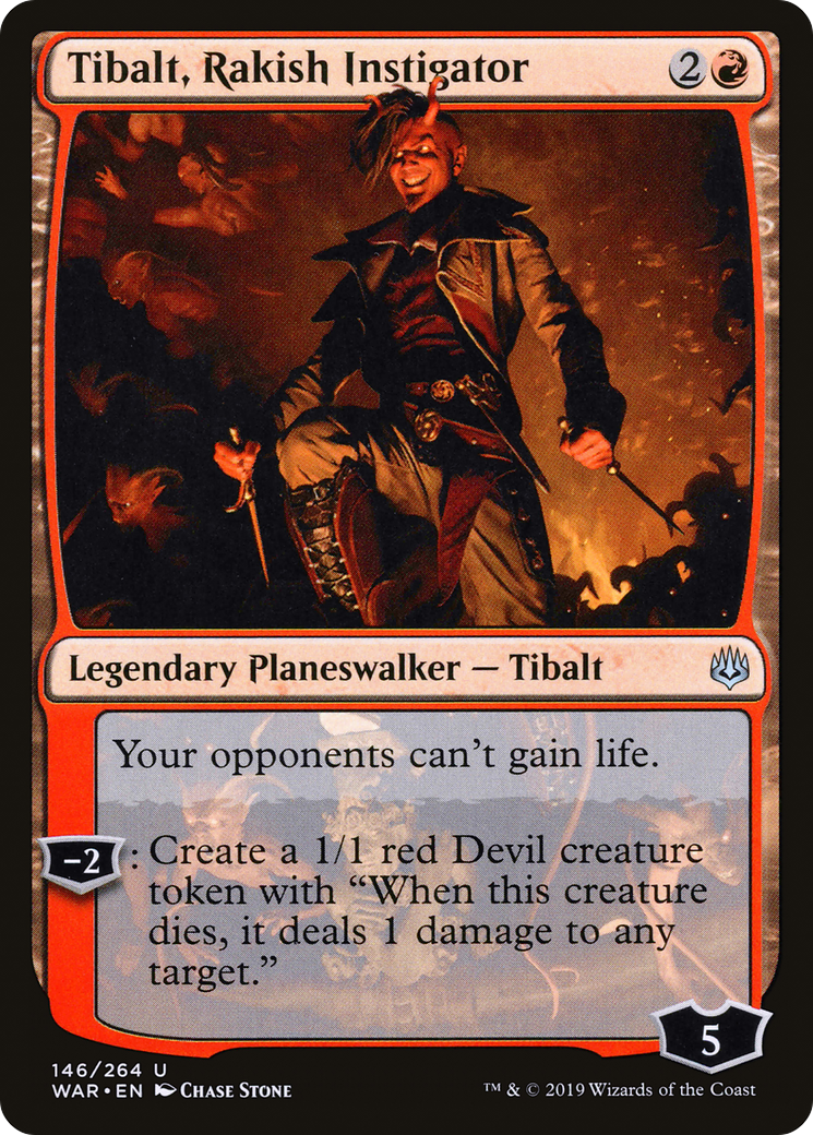 Tibalt, Rakish Instigator (WAR-146) - War of the Spark