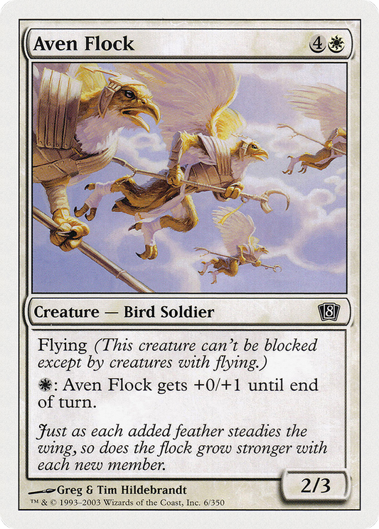 Aven Flock (8ED-006) - Eighth Edition