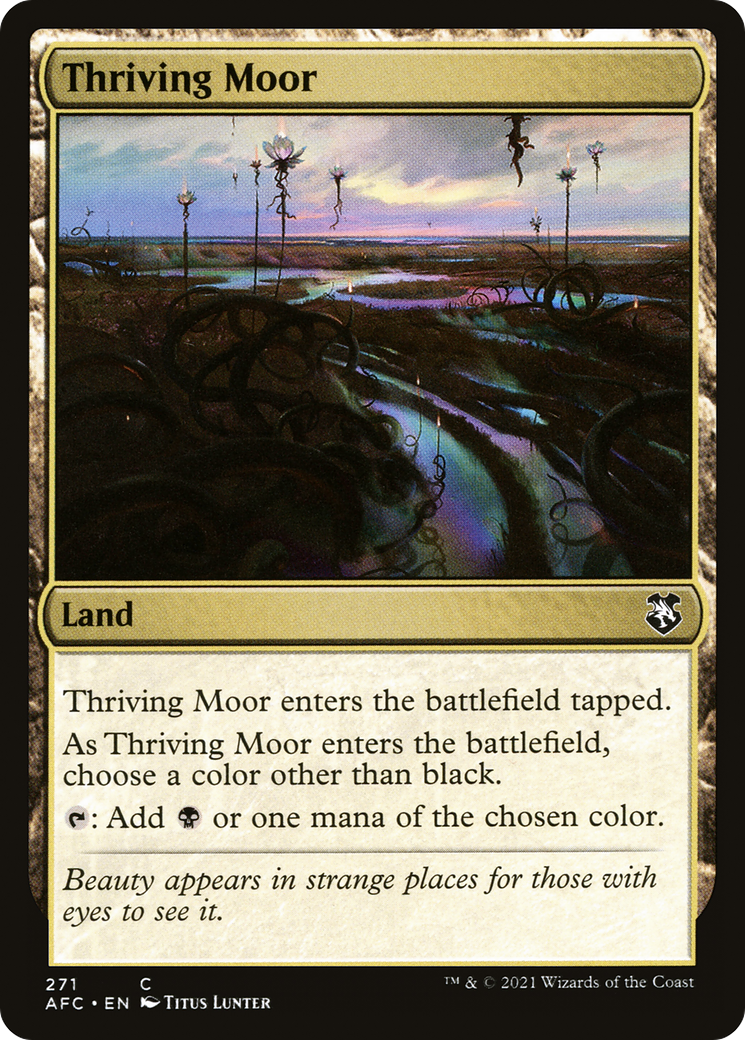 Thriving Moor (AFC-271) - Forgotten Realms Commander