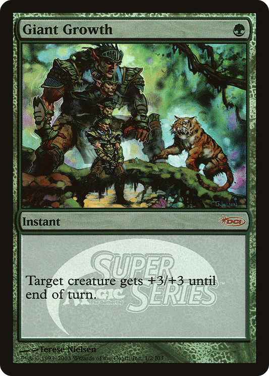 Giant Growth (PSUS-008) - Junior Super Series Foil