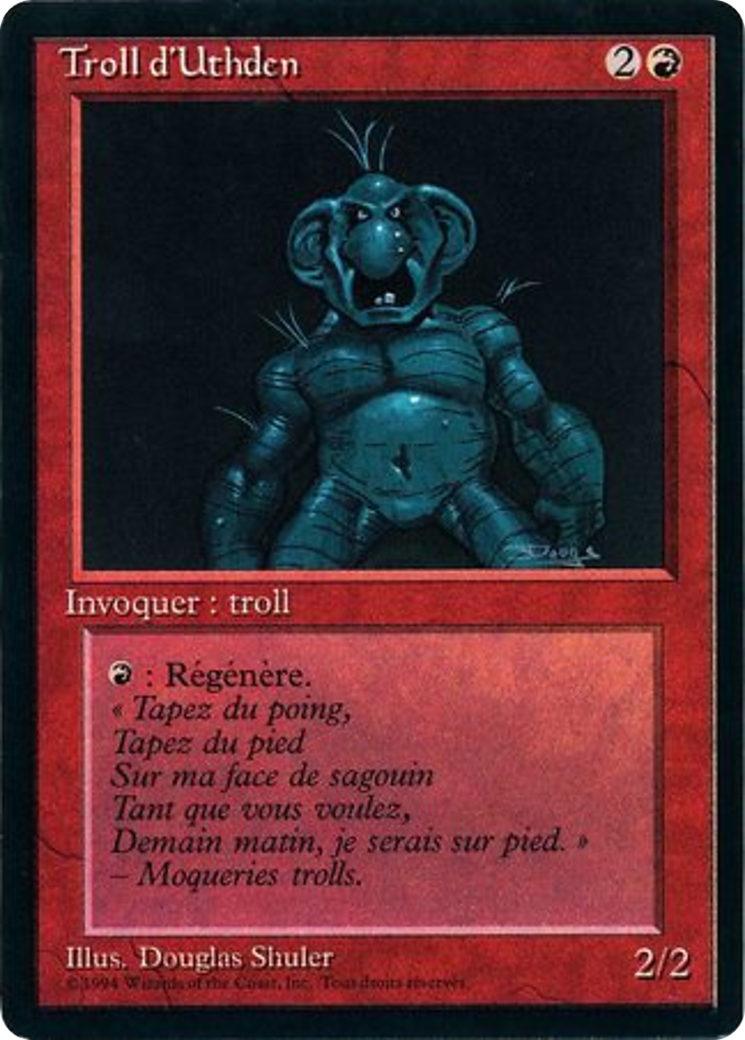 Uthden Troll (FBB-182) - Foreign Black Border