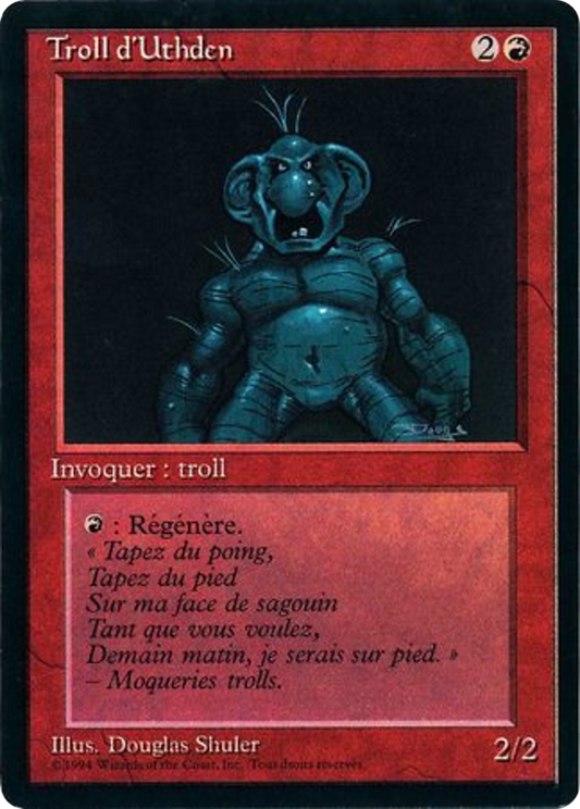 Uthden Troll (FBB-182) - Foreign Black Border