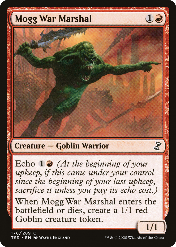 Mogg War Marshal (TSR-176) - Time Spiral Remastered Foil