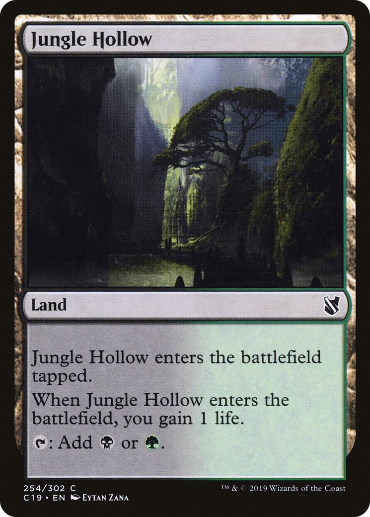 Jungle Hollow (C19-254) - Commander 2019