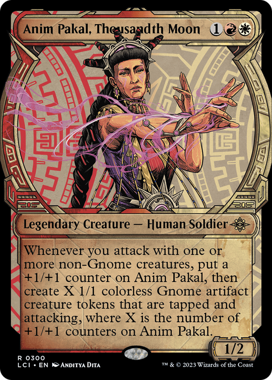 Anim Pakal, Thousandth Moon (Showcase) (LCI-300) - The Lost Caverns of Ixalan: (Showcase)