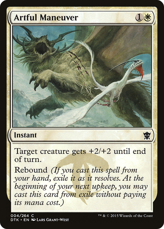 Artful Maneuver (DTK-004) - Dragons of Tarkir