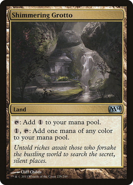 Shimmering Grotto (M14-229) - Magic 2014