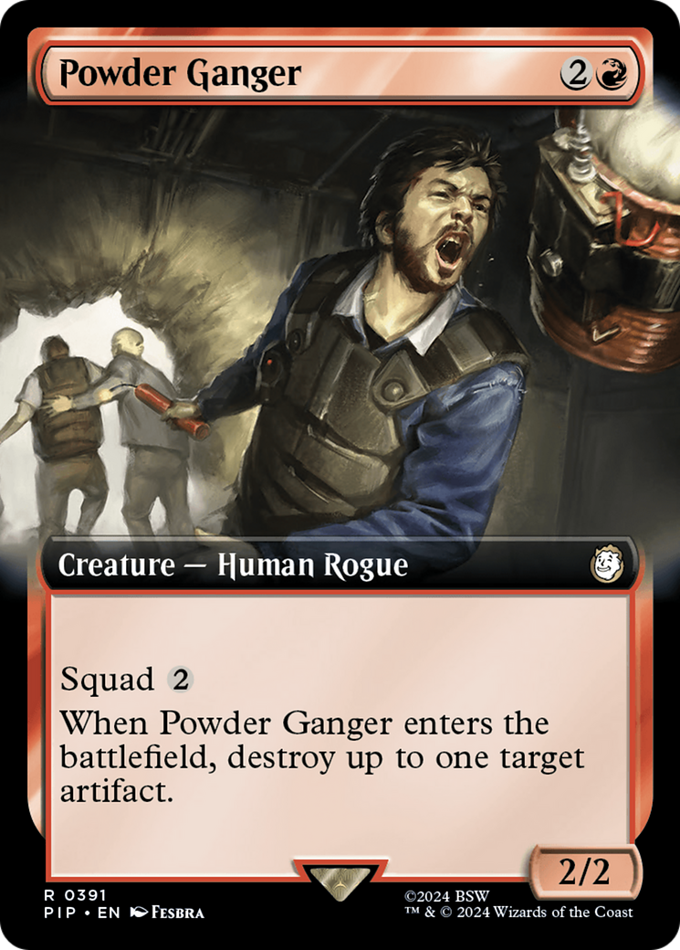 Powder Ganger (PIP-391) - Fallout: (Extended Art) Foil