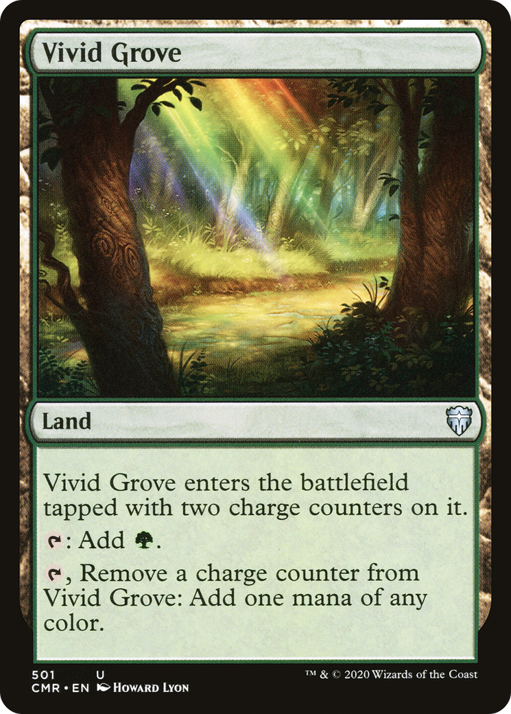 Vivid Grove (CMR-501) - Commander Legends