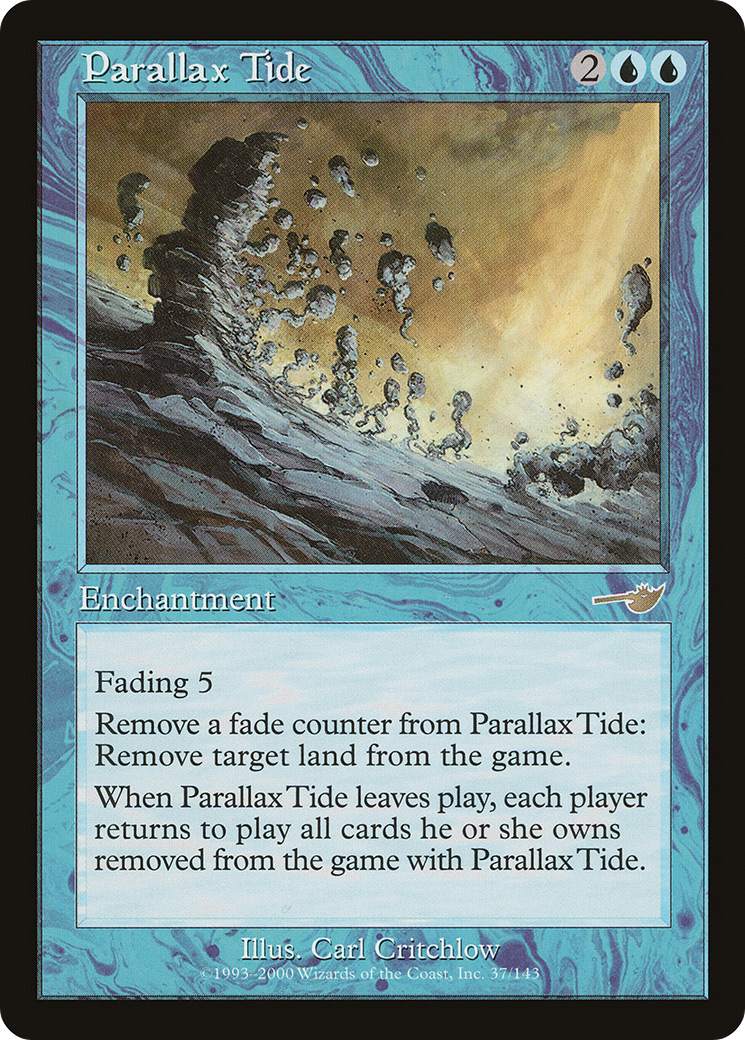 Parallax Tide (NEM-037) - Nemesis Foil