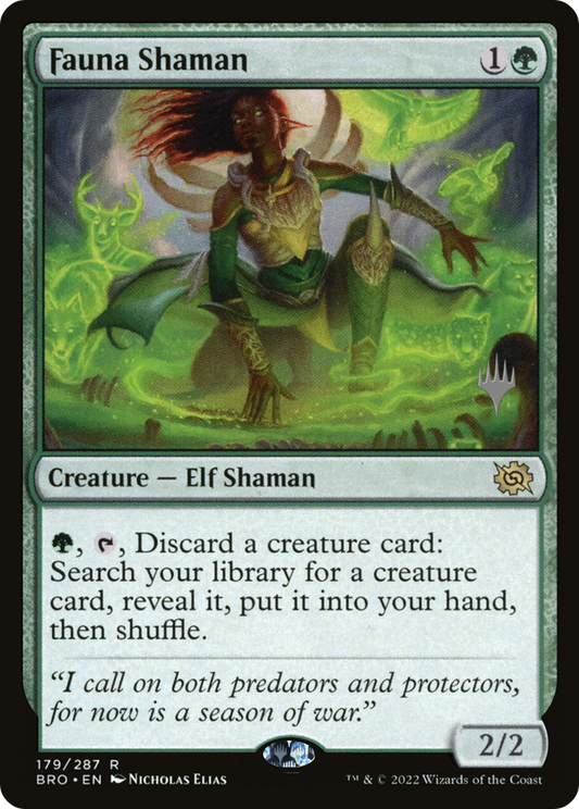 Fauna Shaman (PPBRO-179P) - The Brothers' War Promos (Promo Pack)