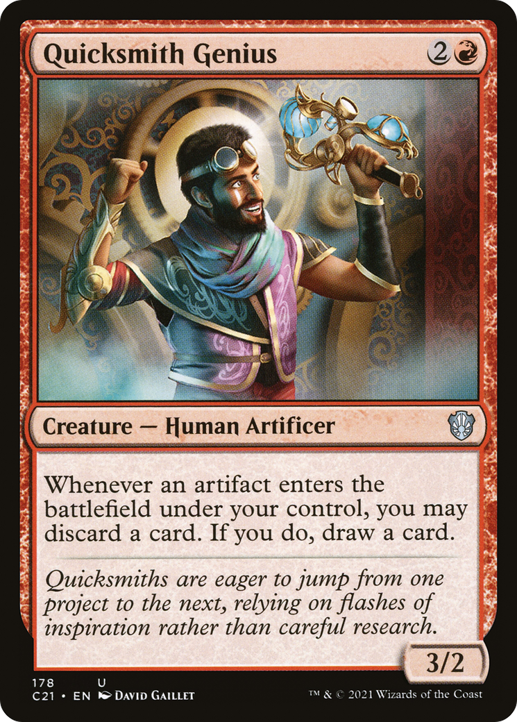 Quicksmith Genius (C21-178) - Commander 2021