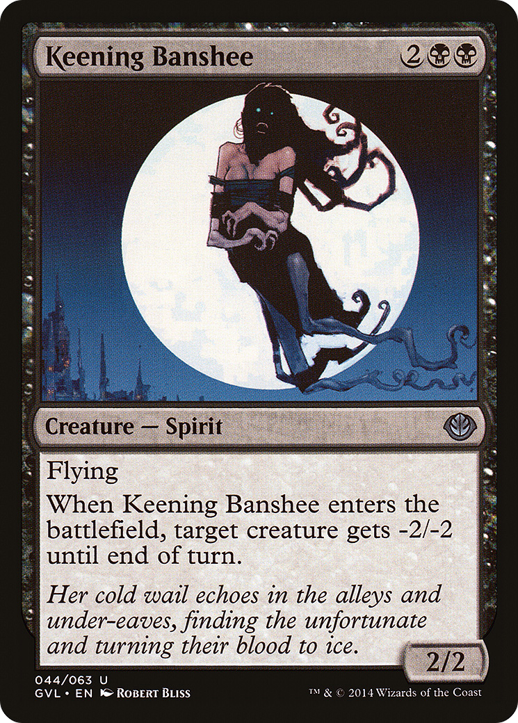 Keening Banshee (GVL-044) - Duel Decks Anthology: Garruk vs. Liliana