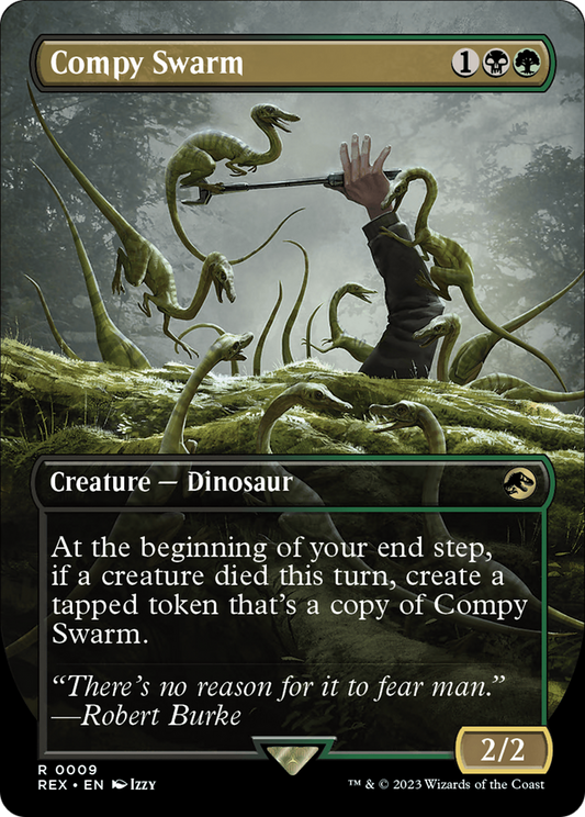 Compy Swarm (REX-009) - Jurassic World Collection (Borderless)