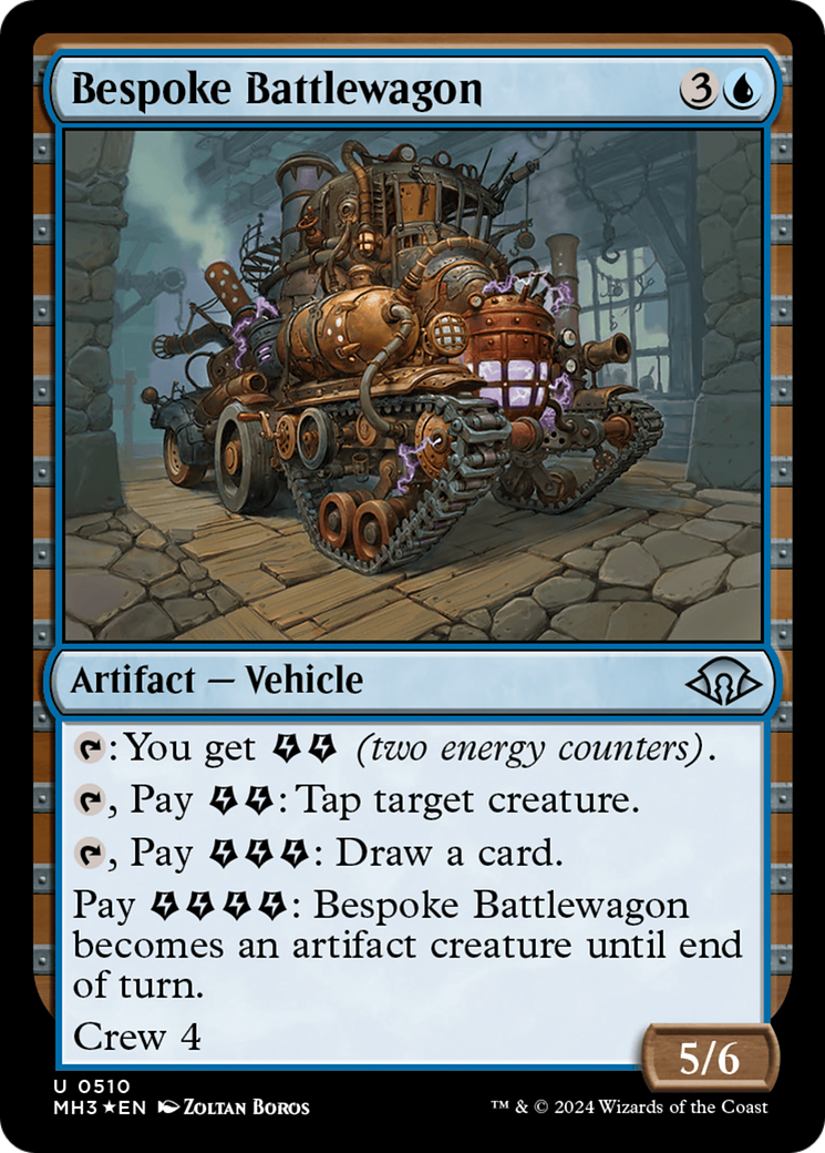 Bespoke Battlewagon (Ripple Foil) (MH3-510) - Modern Horizons 3 Foil