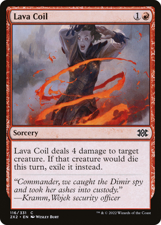 Lava Coil (2X2-116) - Double Masters 2022