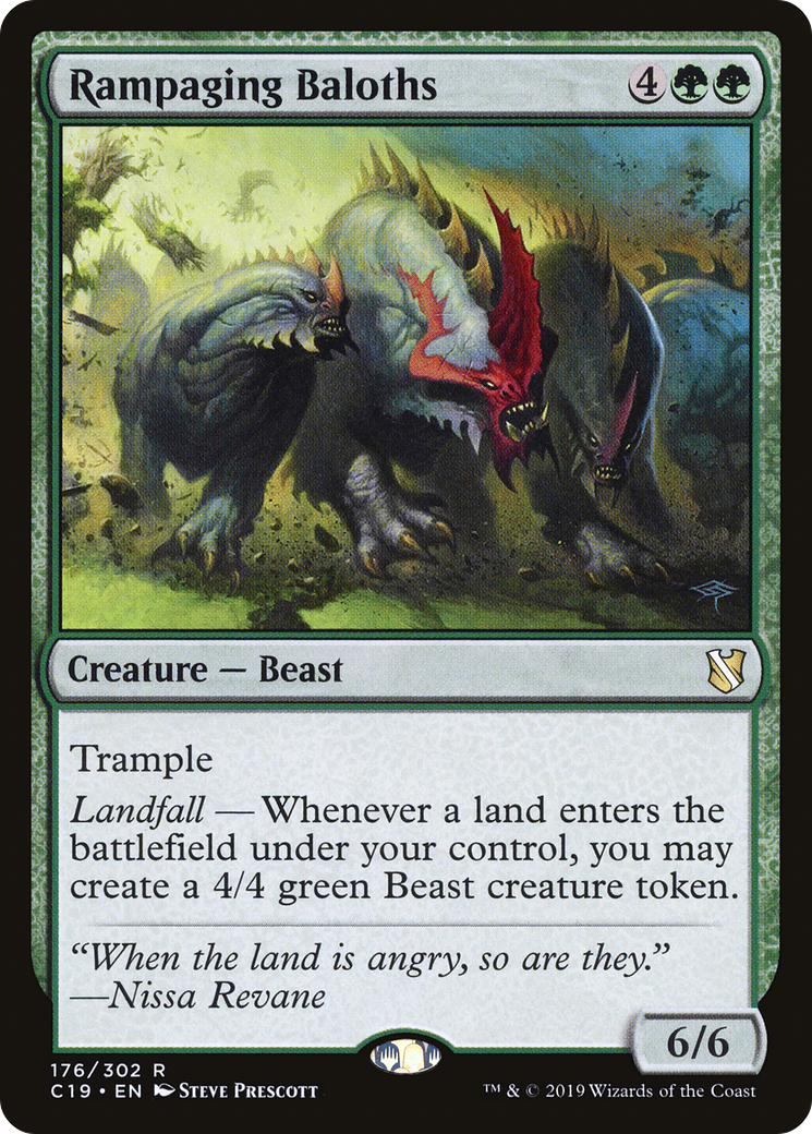 Rampaging Baloths (C19-176) - Commander 2019