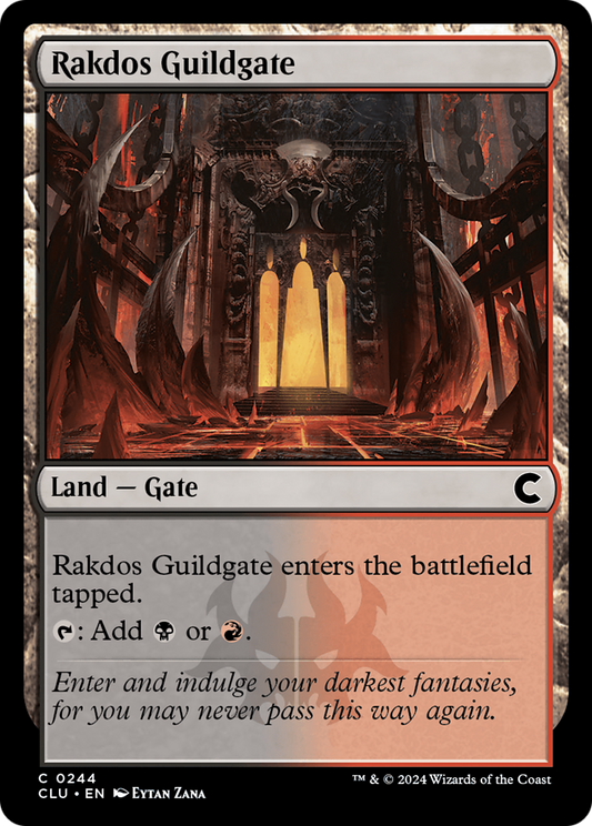 Rakdos Guildgate (CLU-244) - Ravnica: Clue Edition