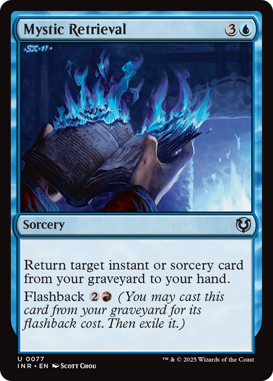 Mystic Retrieval (INR-077) - Innistrad Remastered Foil