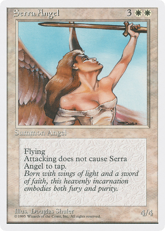 Serra Angel (4ED-050) - Fourth Edition