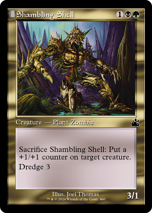 Shambling Shell (RVR-460) - Ravnica Remastered: (tombstone)