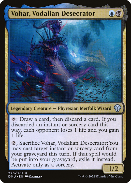 Vohar, Vodalian Desecrator (DMU-226) - Dominaria United Foil