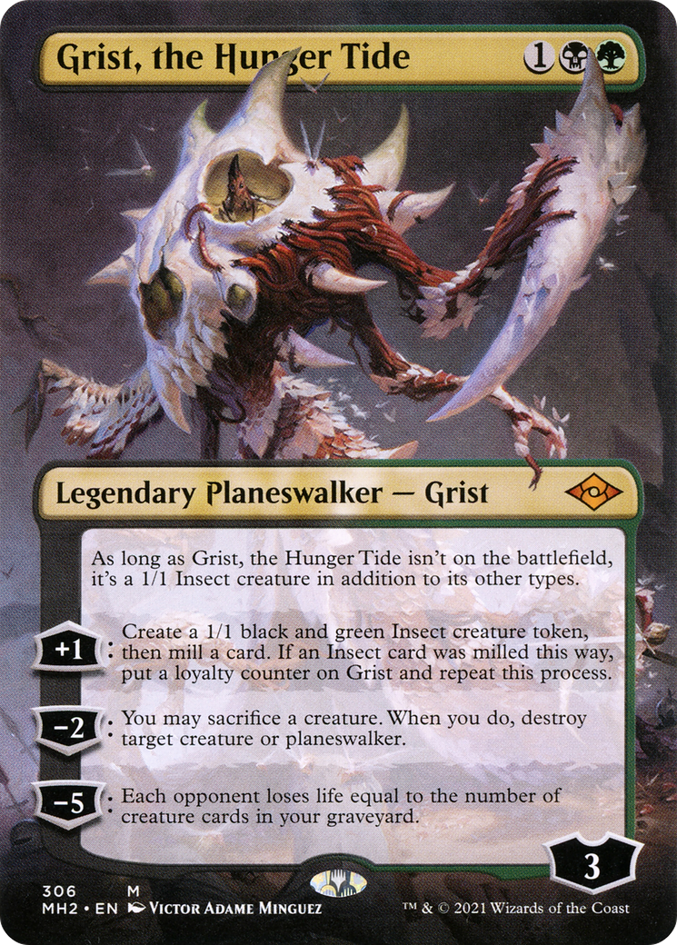 Grist, the Hunger Tide (MH2-306) - Modern Horizons 2 (Borderless)